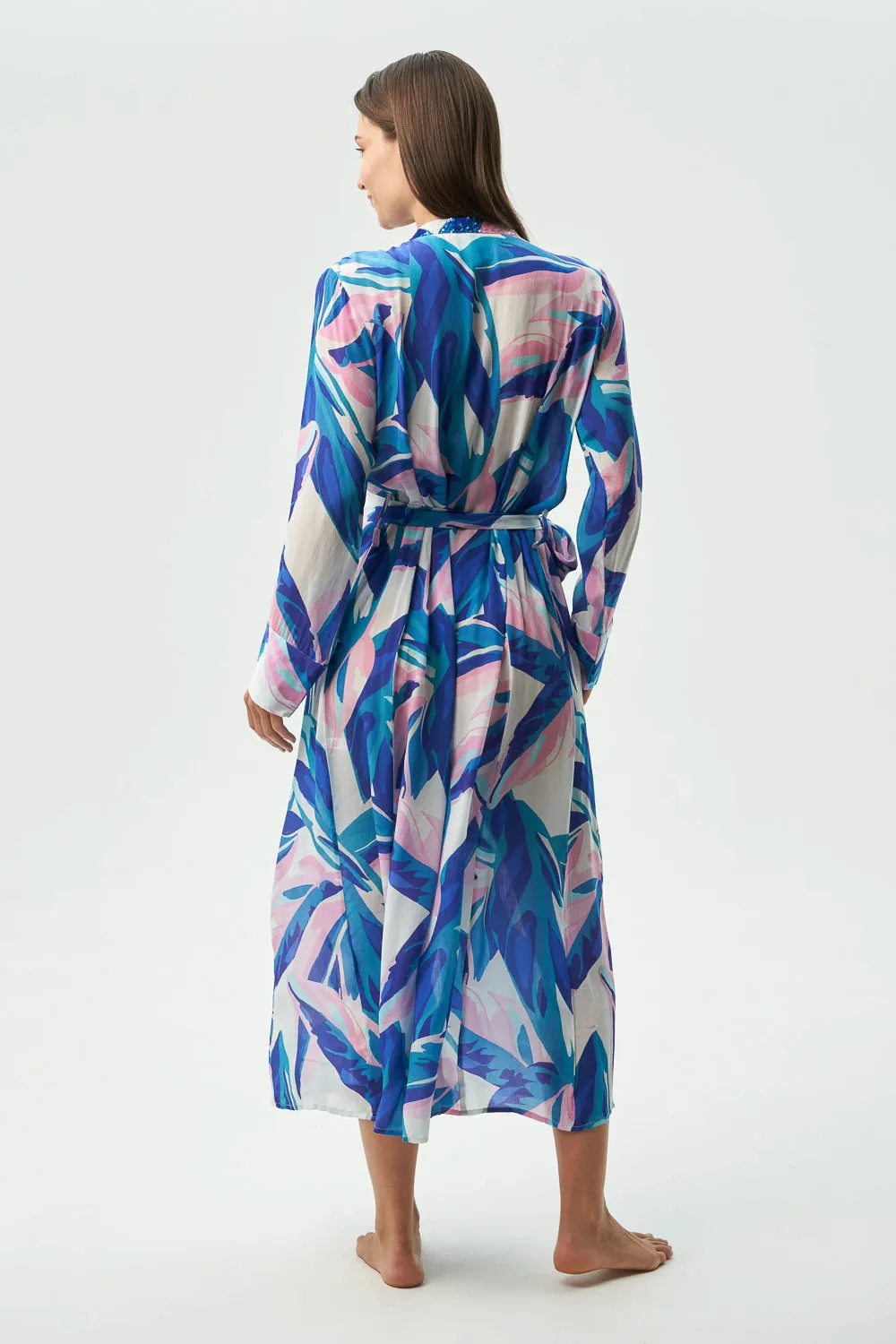 HALL DRESS - GENUS MUSA BLUE
