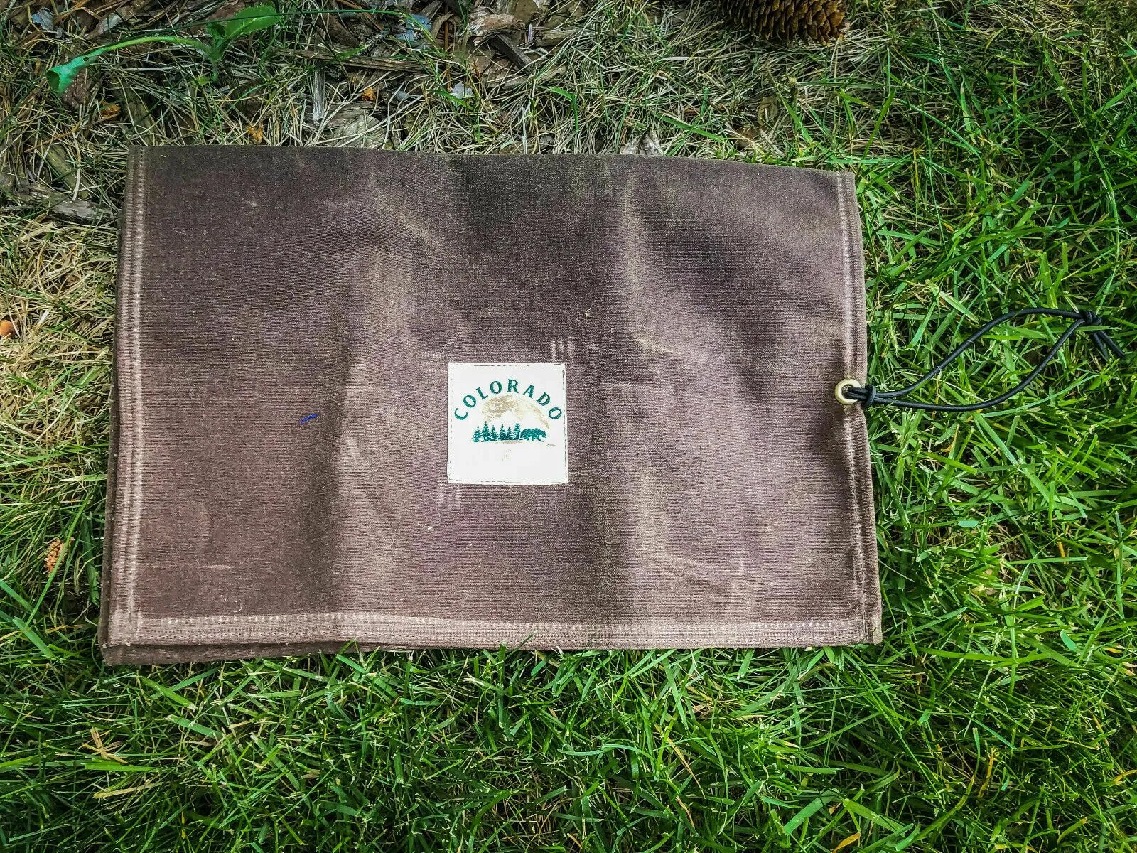 Handmade Waxed Canvas Bushcraft Tool Roll Survival Camping Fire Kit Woodworking (Various Colors)