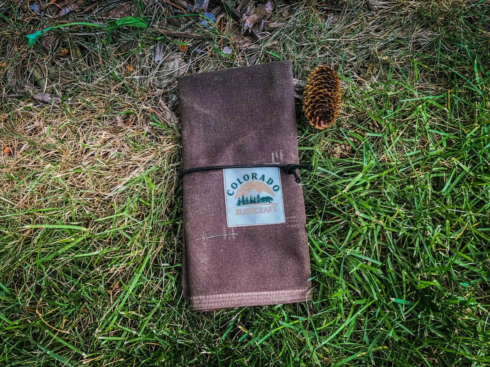 Handmade Waxed Canvas Bushcraft Tool Roll Survival Camping Fire Kit Woodworking (Various Colors)