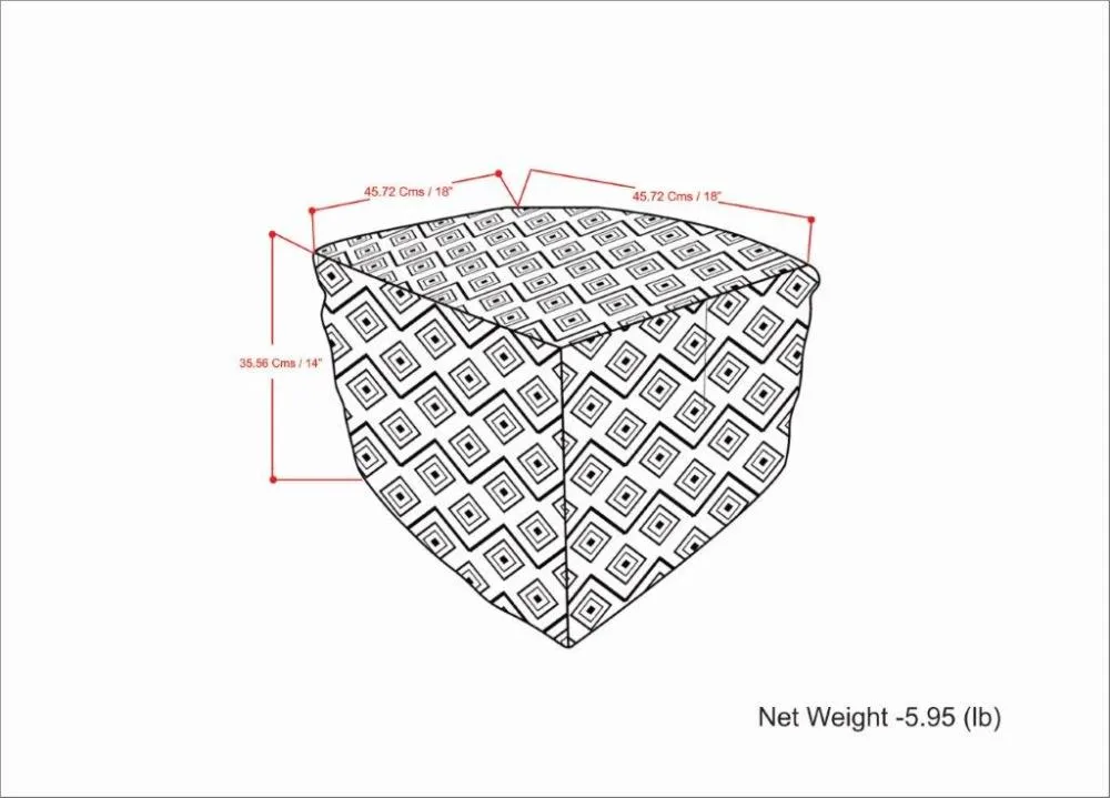 Hendrik Outdoor/ Indoor Pouf