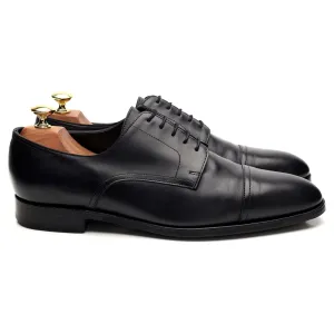 Hermes 'Harry' Navy Blue Leather Derby UK 8.5