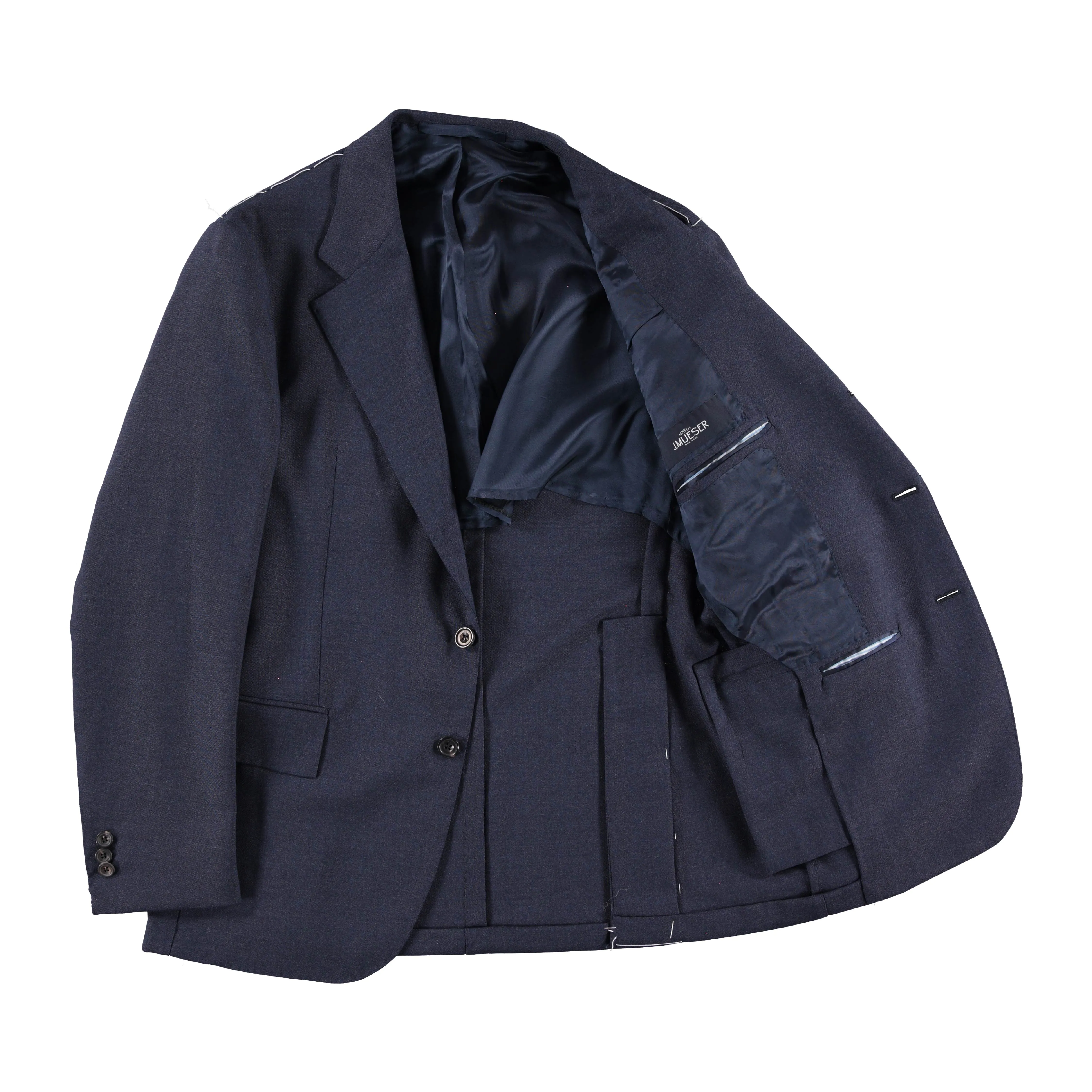 Indigo Fresco Single Breasted Waverly Suit