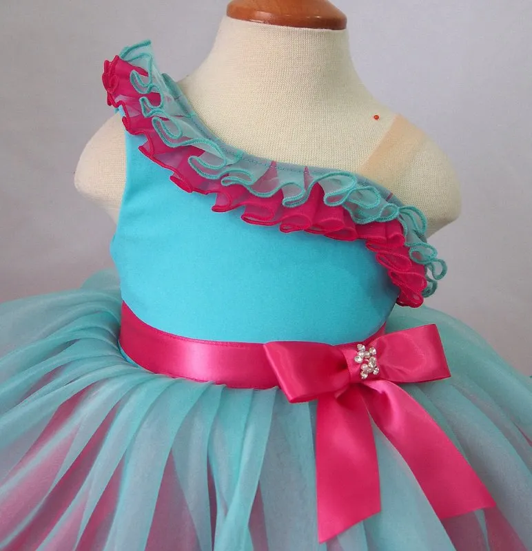 Infant/toddler/baby/children/kids Girl's Pageant evening/prom Dress/clothing/gown for birthday