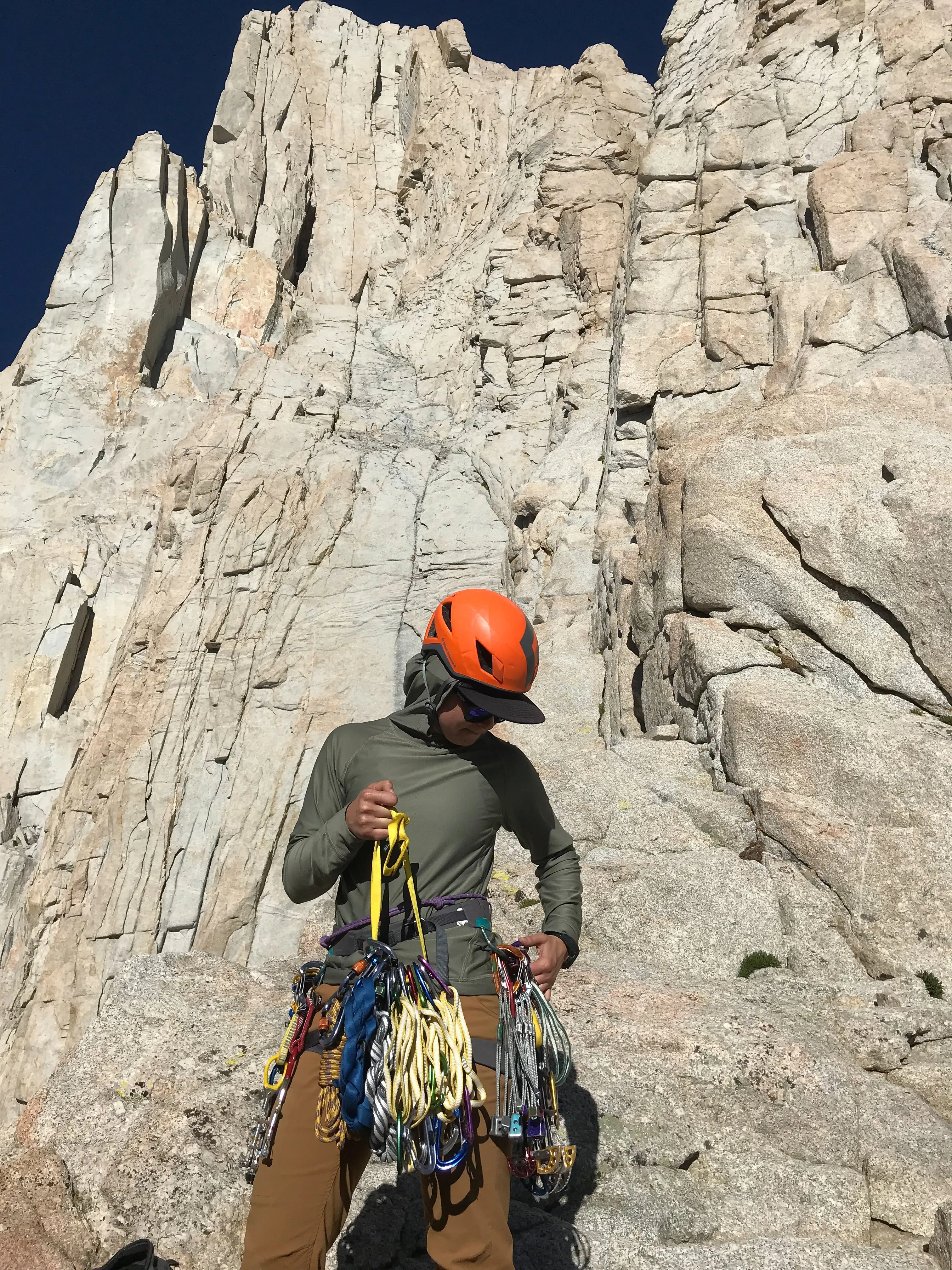 Intro to Trad Climbing Techniques in Tahoe