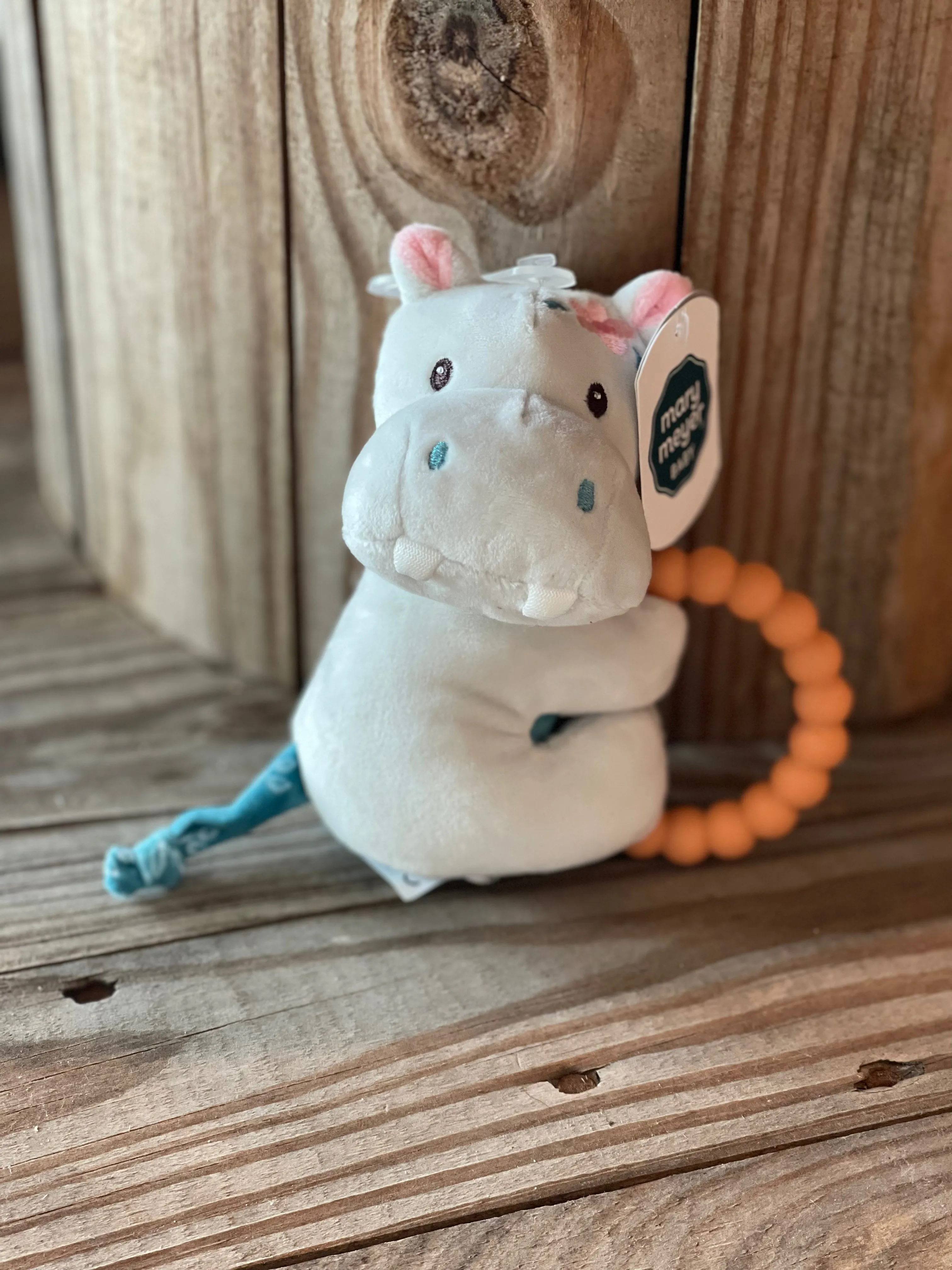 Jewel Hippo Teether Rattle