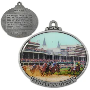 Kentucky Derby First Turn Ornament