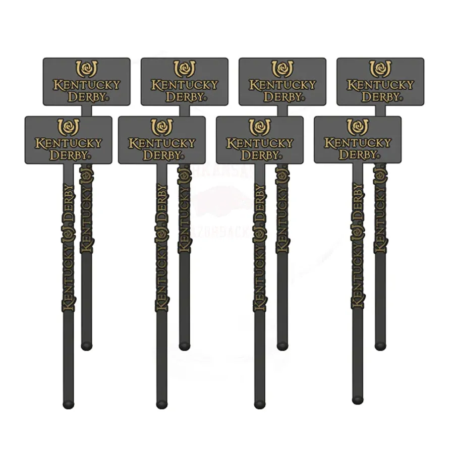 Kentucky Derby Party Iconic Swizzle Sticks - 8/pkg