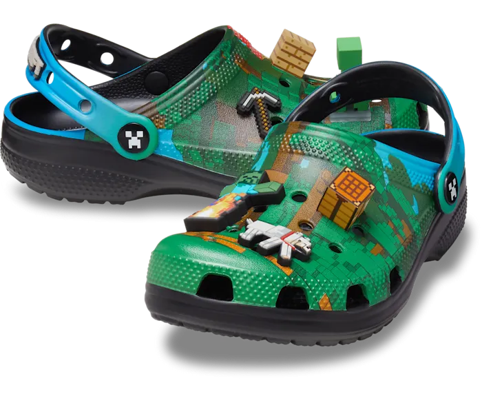Kid's Minecraft Classic Clog