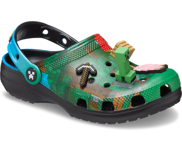 Kid's Minecraft Classic Clog