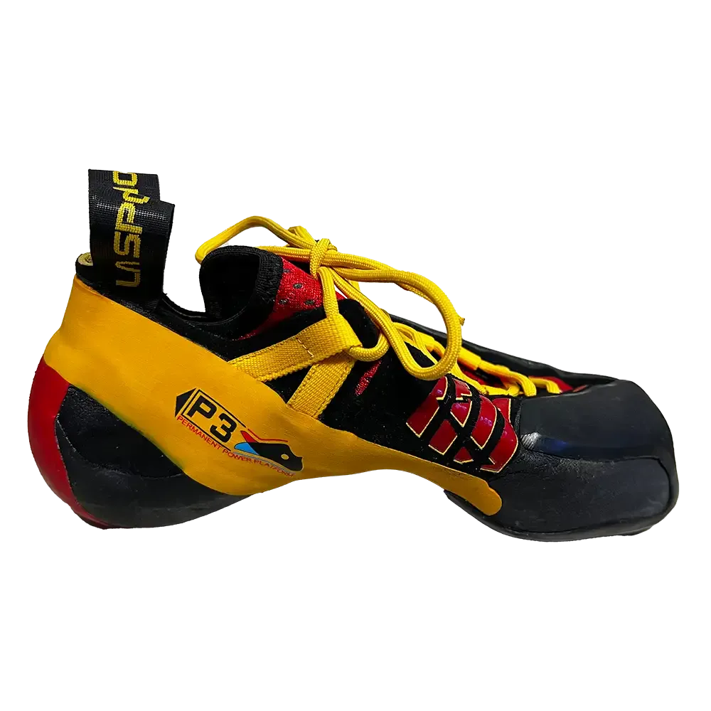 La Sportiva Genius Mens Climbing Shoe - Red/Yellow
