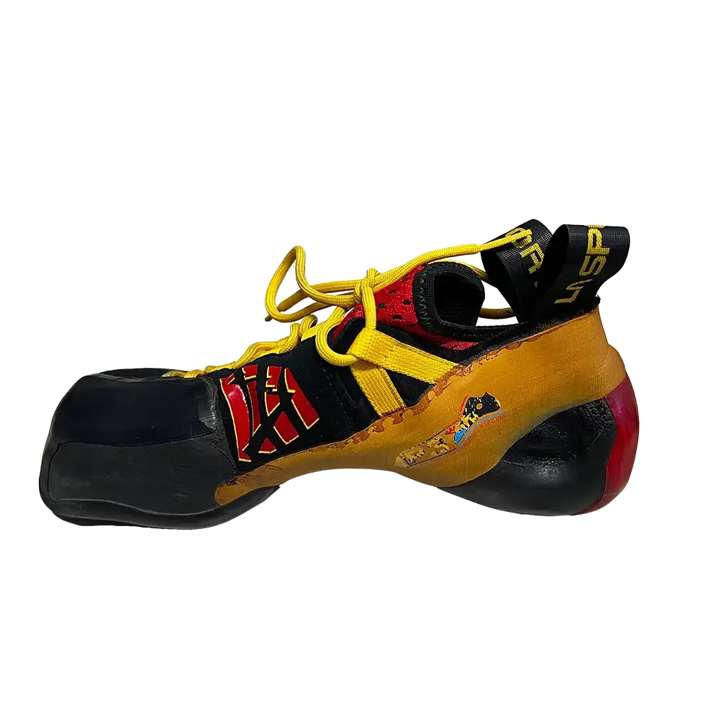 La Sportiva Genius Mens Climbing Shoe - Red/Yellow