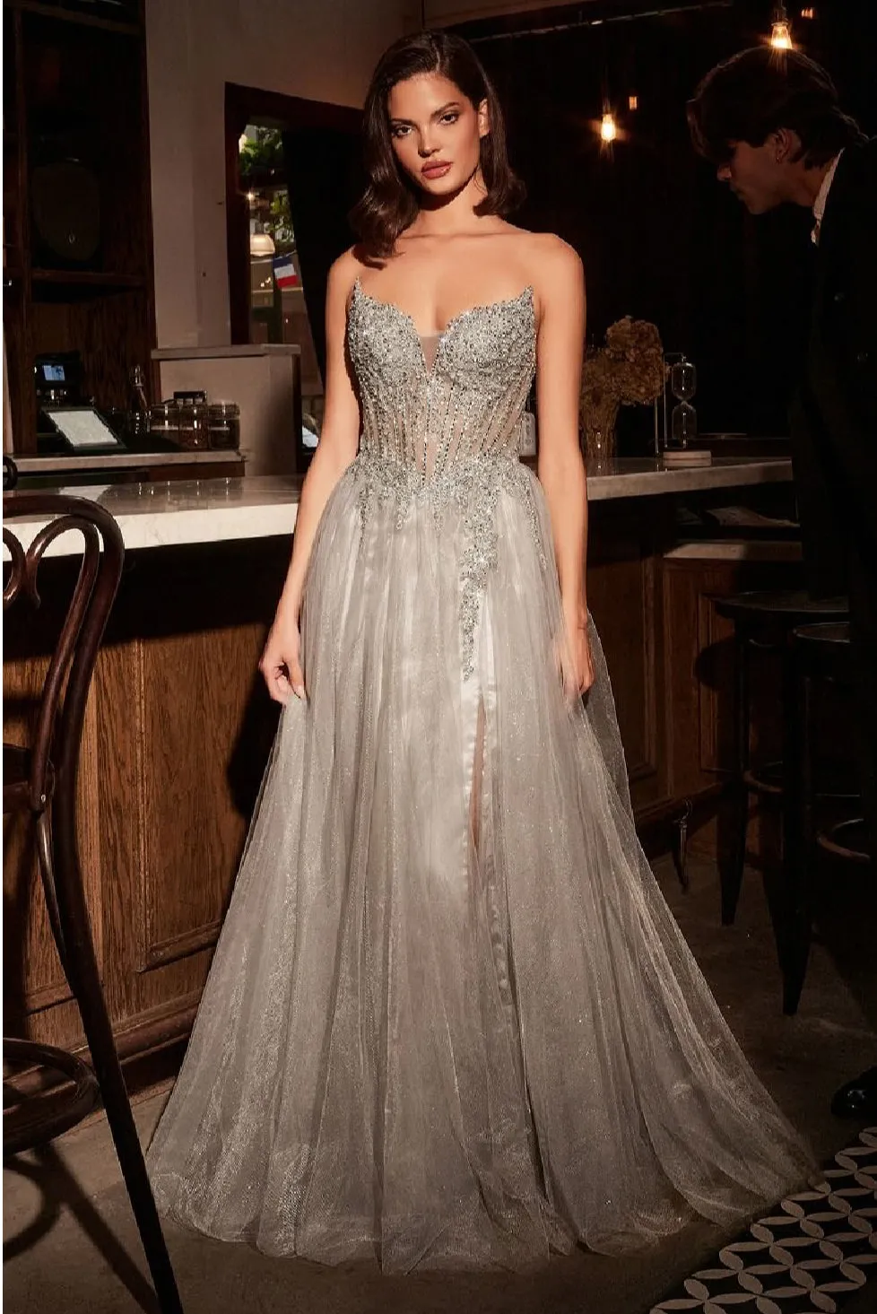 LaDivine by Cinderella Divine Evening Gown CC487