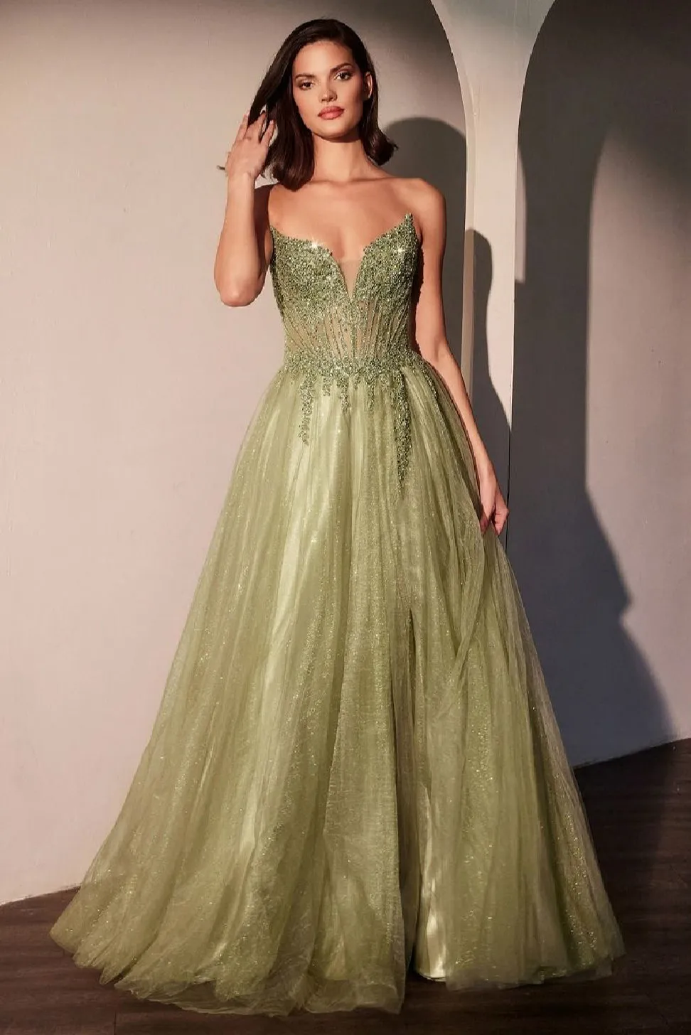 LaDivine by Cinderella Divine Evening Gown CC487