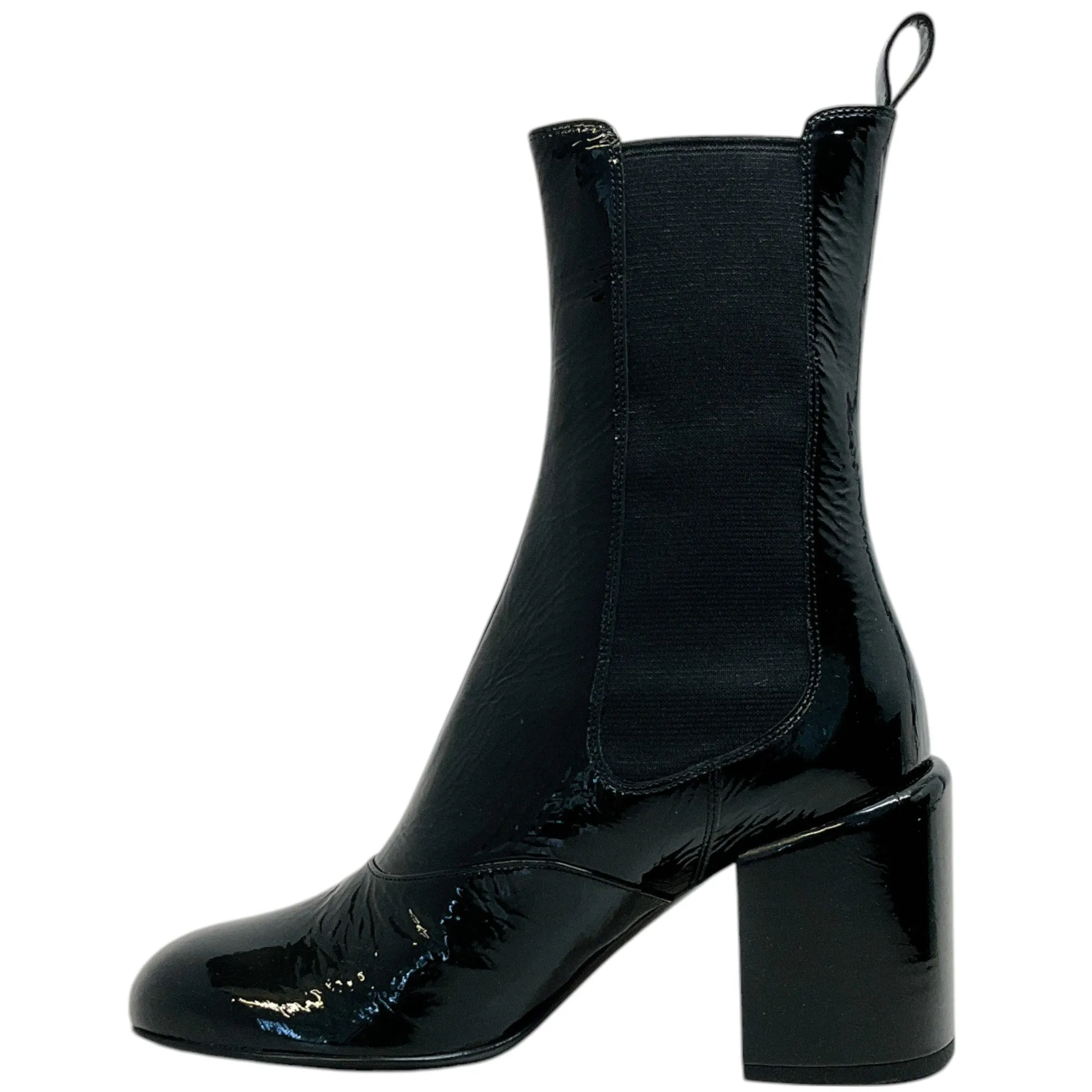Laurence Dacade Black Patent Leather Elen Boots