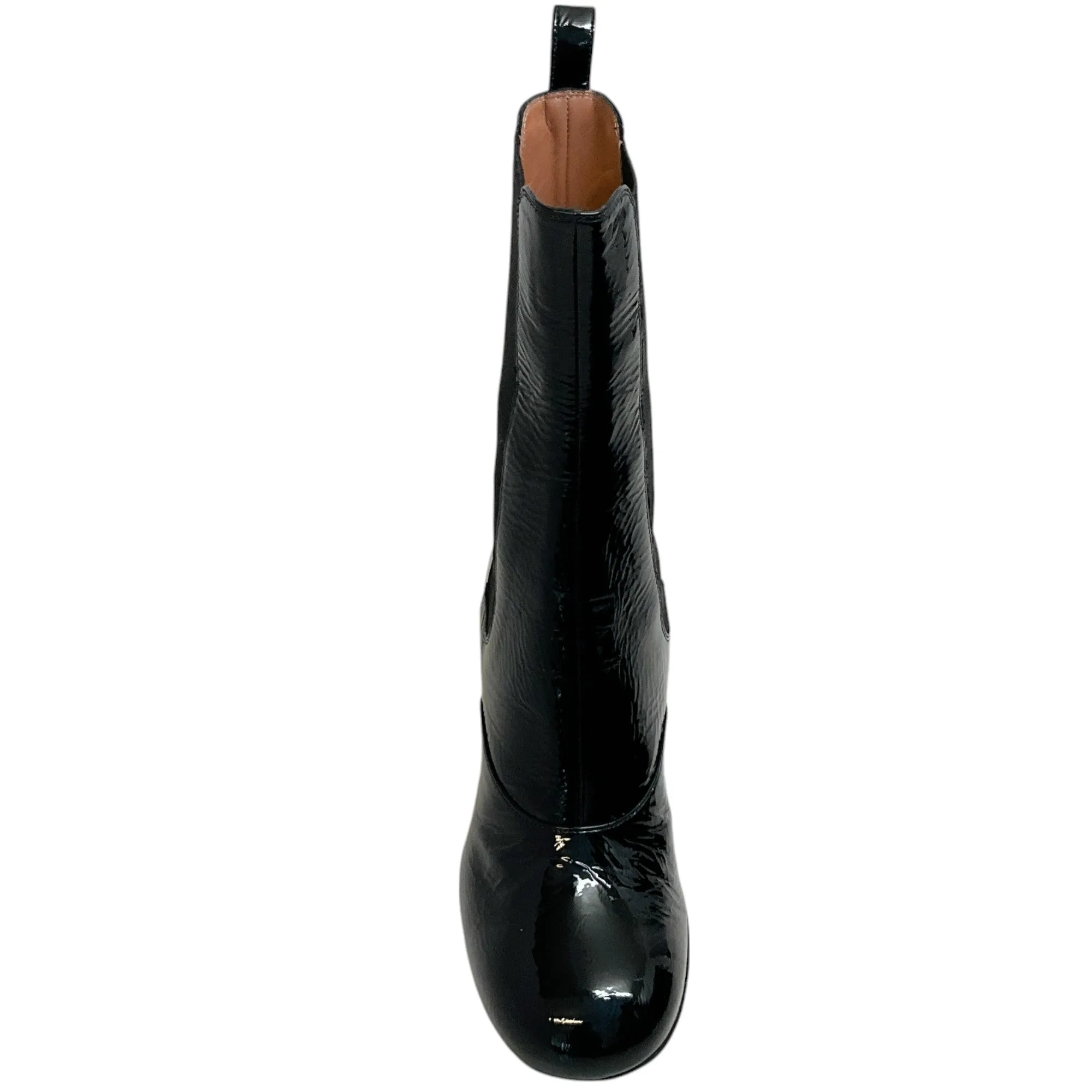 Laurence Dacade Black Patent Leather Elen Boots