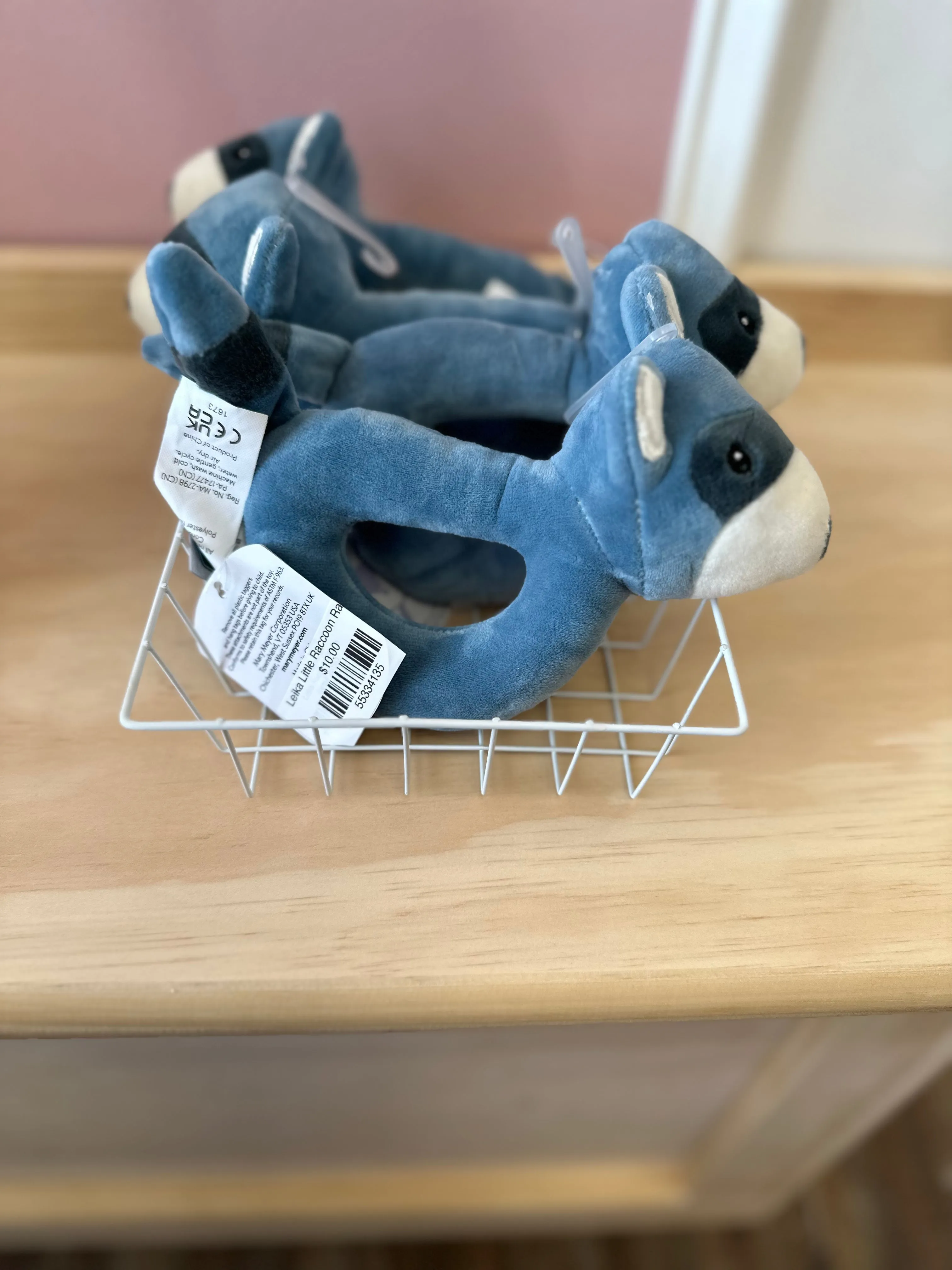 Leika Little Raccoon Rattle