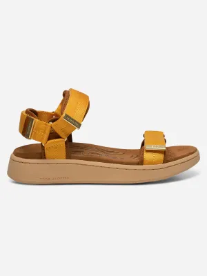 Line Sandals - Old Gold