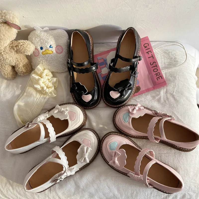 LOLITA CUTE BOW LOVE SHOES UB2761