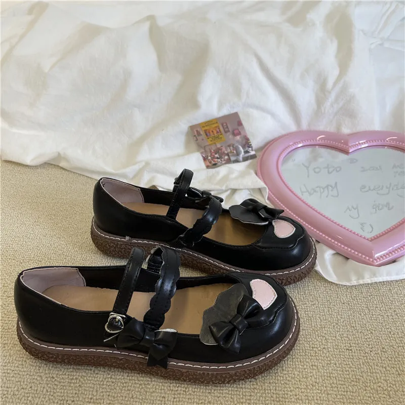 LOLITA CUTE BOW LOVE SHOES UB2761