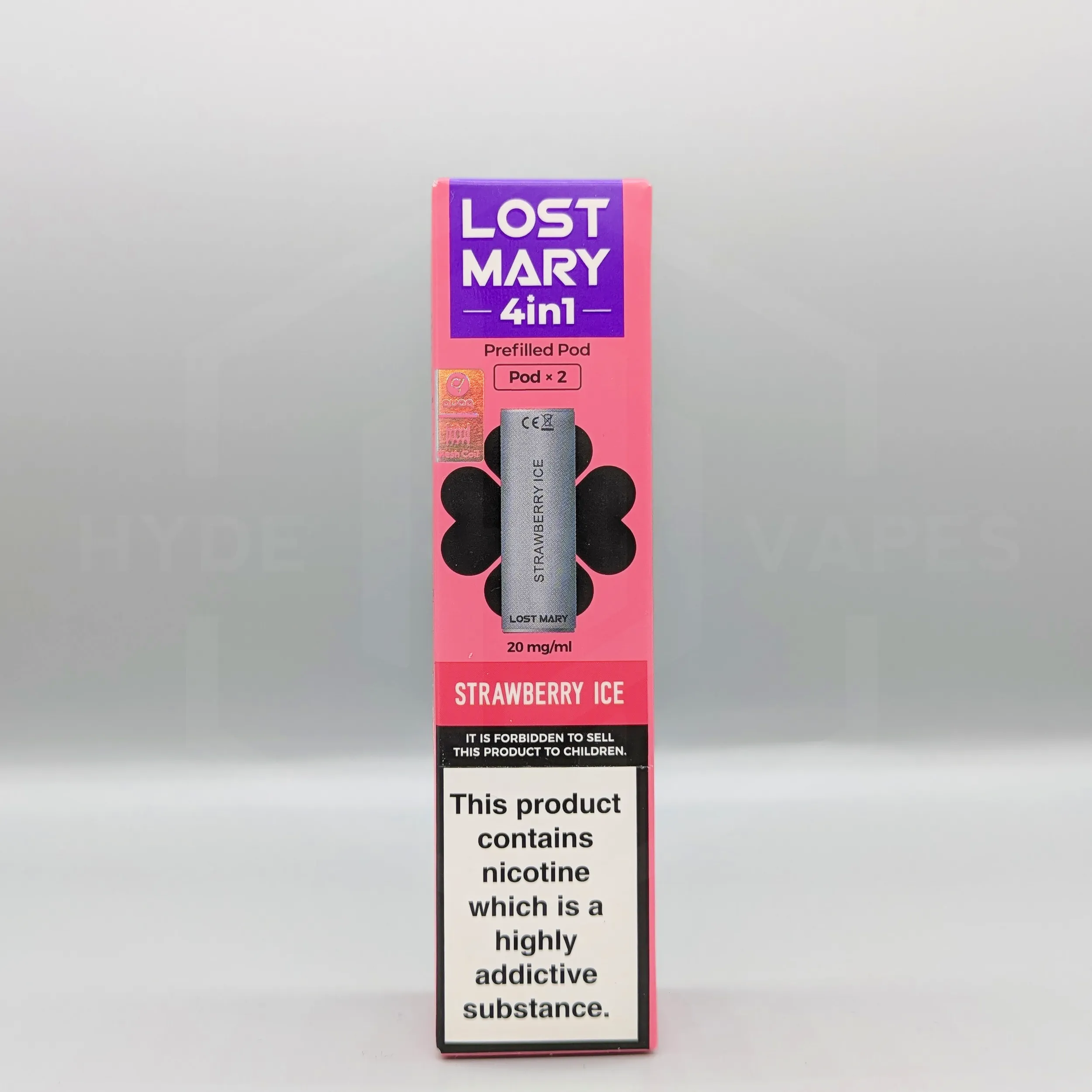 Lost Mary 4 in 1 Replacement Pods - Strawberry Ice
