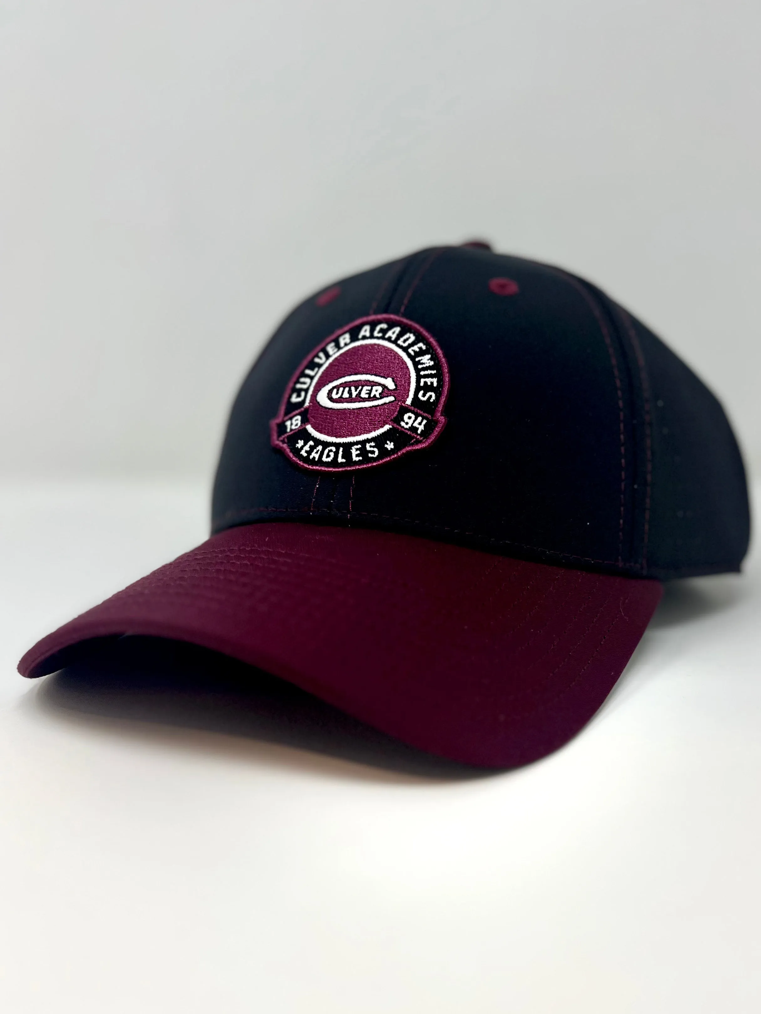 Low Profile Perforated Gamechanger Hat - Maroon & Black