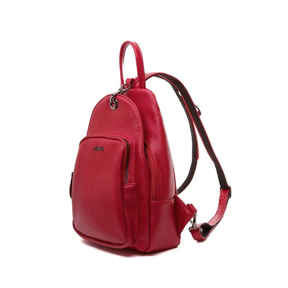 <bold>Casual Day Backpack <br>Vegan-Leather