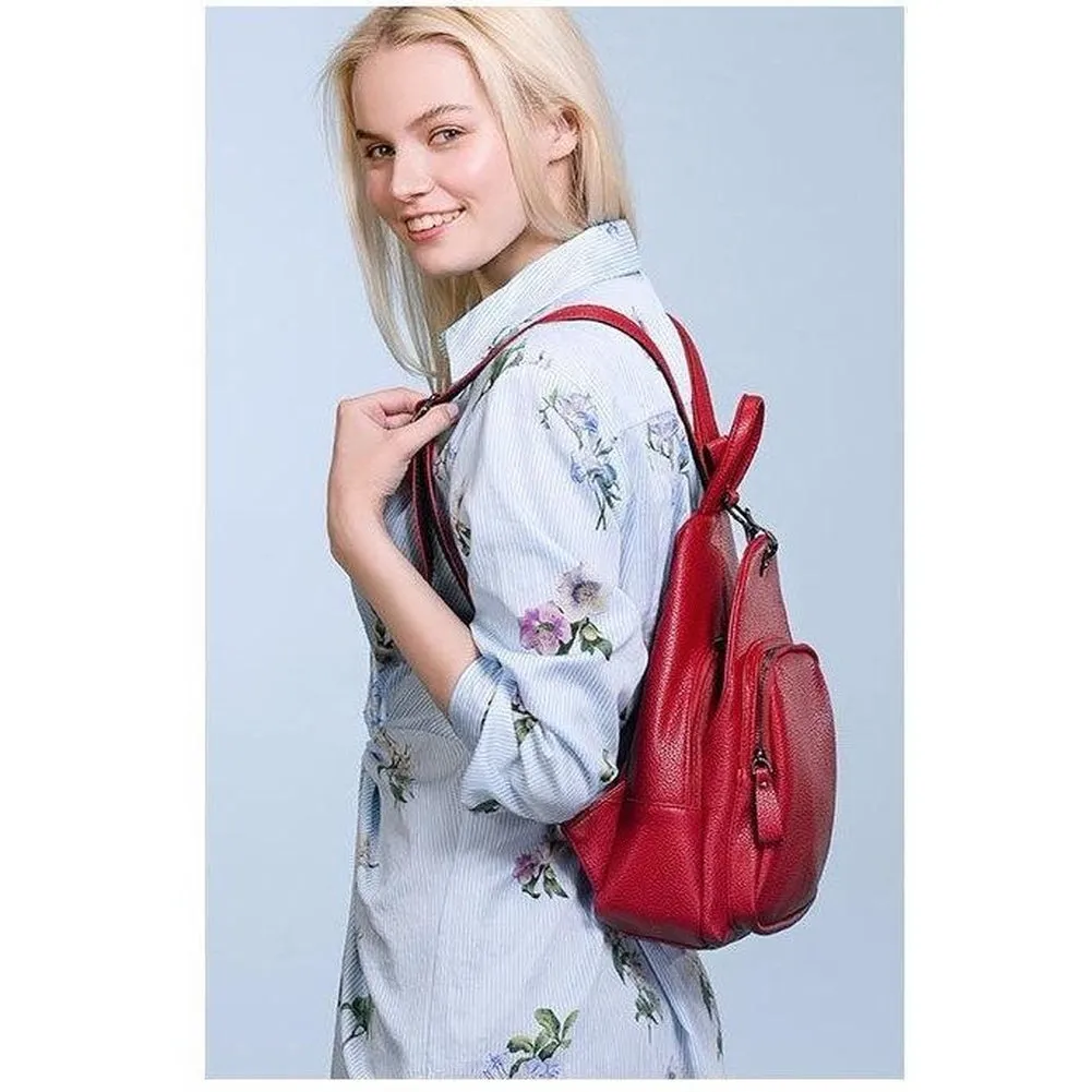 <bold>Casual Day Backpack <br>Vegan-Leather