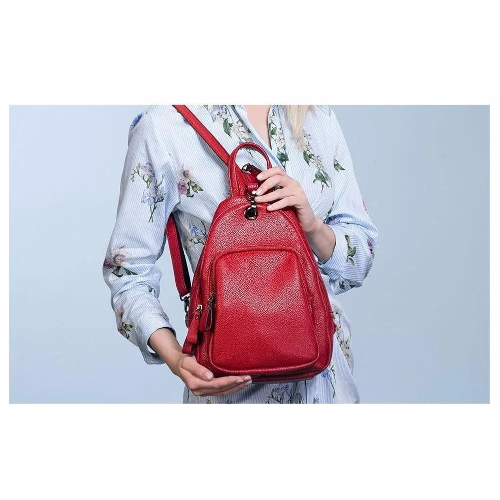 <bold>Casual Day Backpack <br>Vegan-Leather