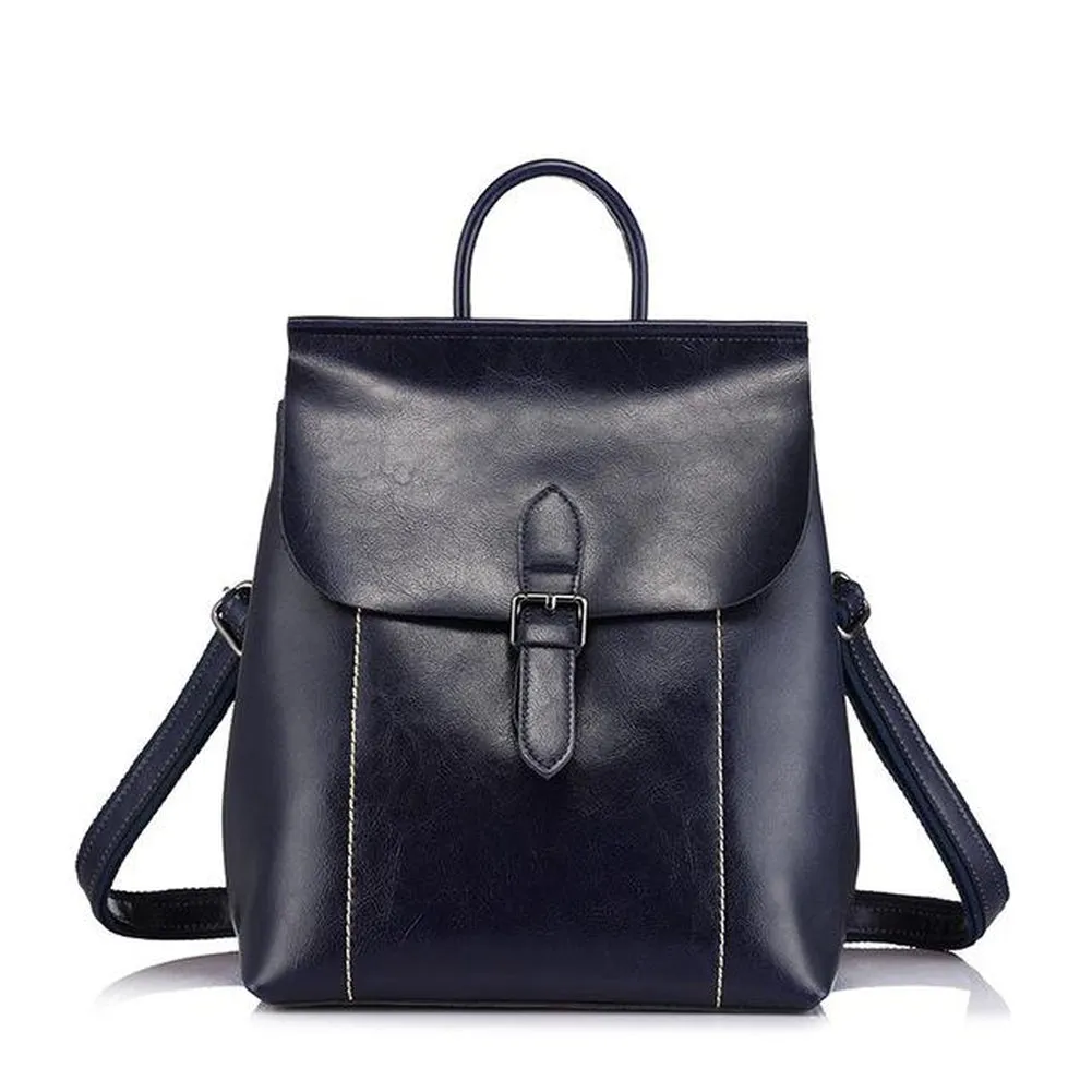<bold>Fashion Backpack  <br>Genuine-Leather