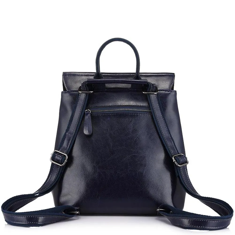 <bold>Fashion Backpack  <br>Genuine-Leather