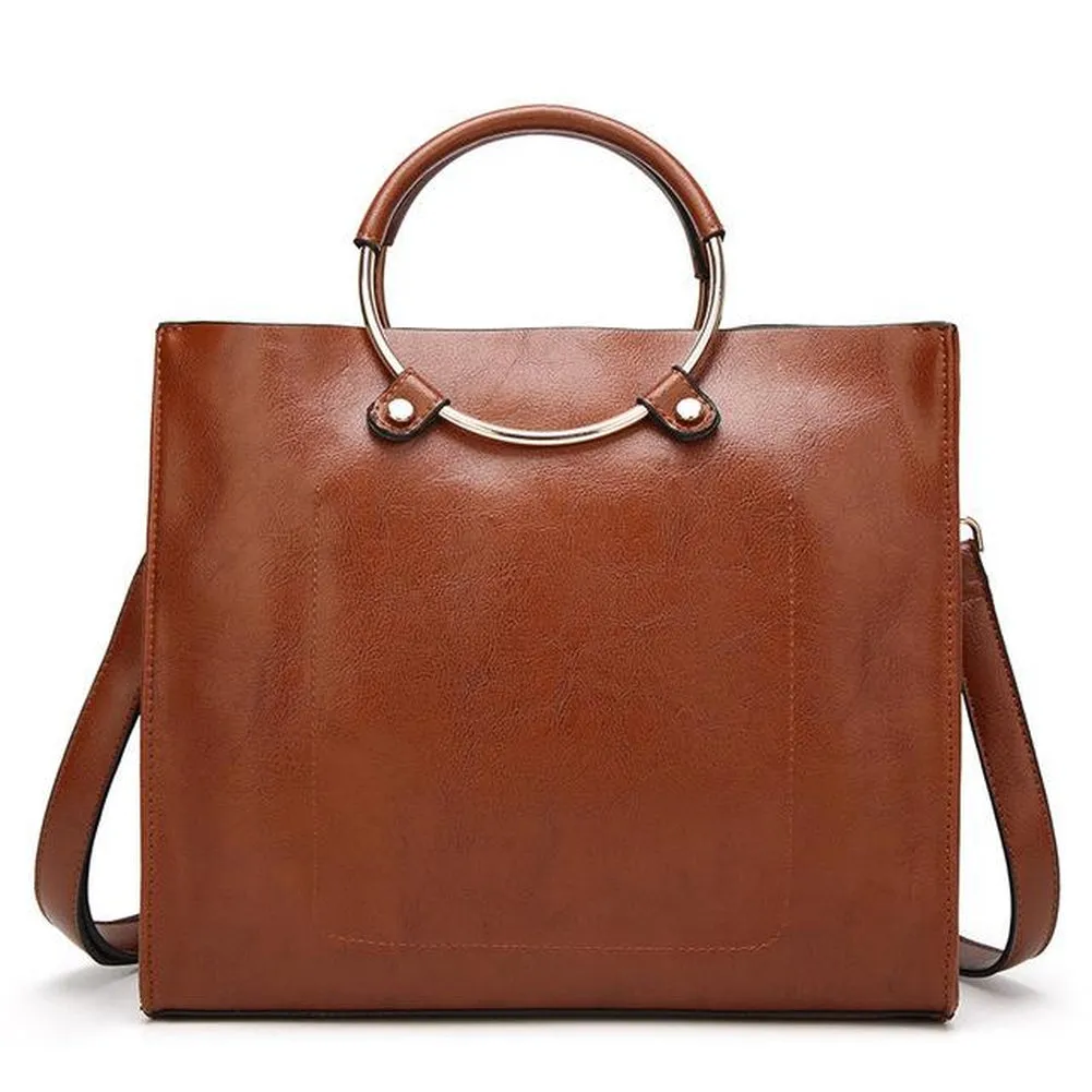 <bold>Tote  / Shoulder Bag  <br>Vegan-Leather