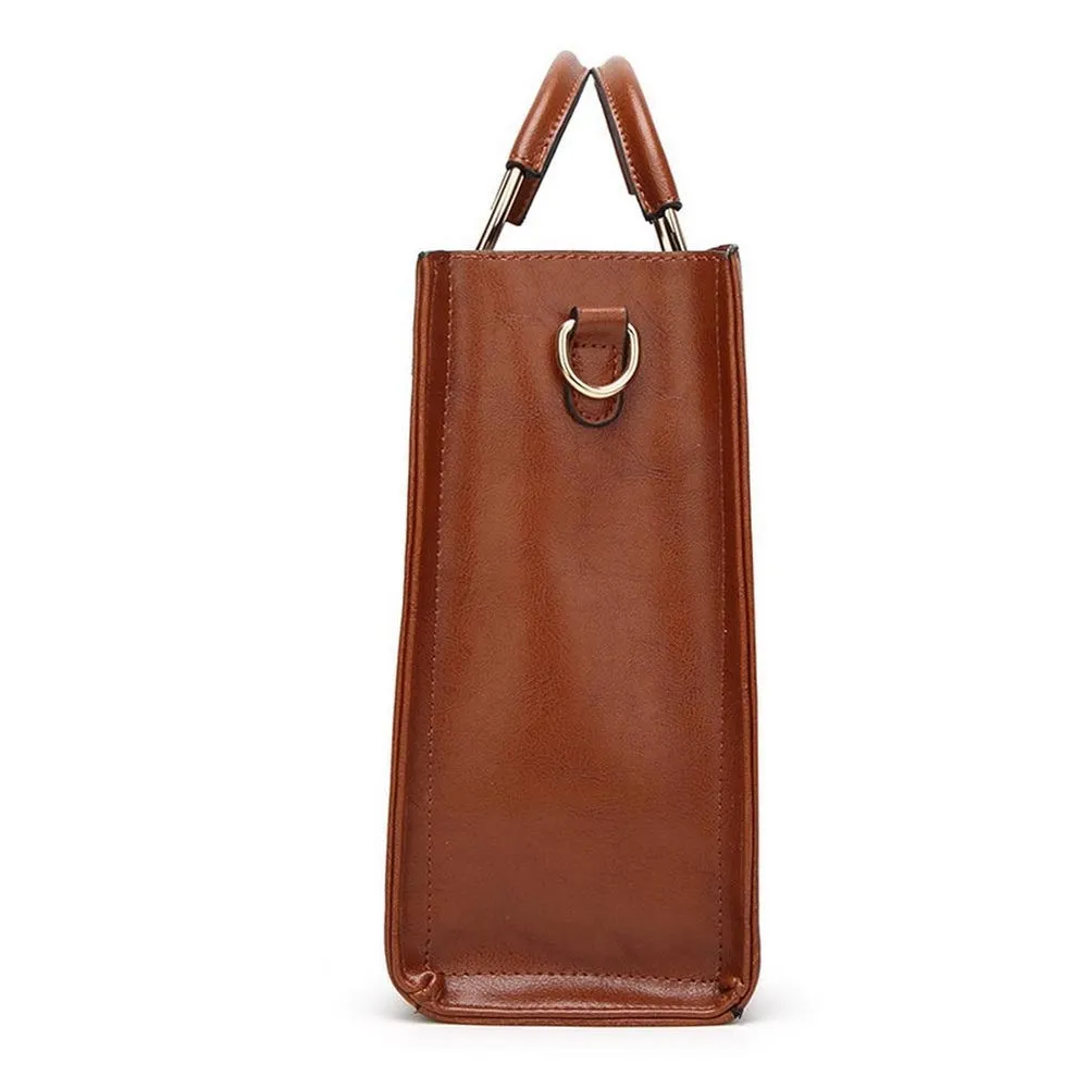 <bold>Tote  / Shoulder Bag  <br>Vegan-Leather