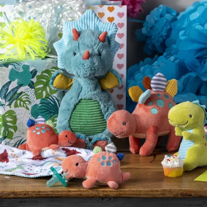 MARY MEYER Pebblesaurus Rattle – 5"