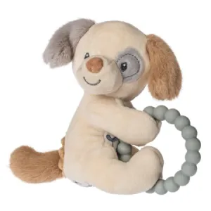 MARY MEYER Sparky Puppy Teether Rattle