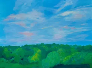 Mary Powers-Holt: June 1 Evening Sky