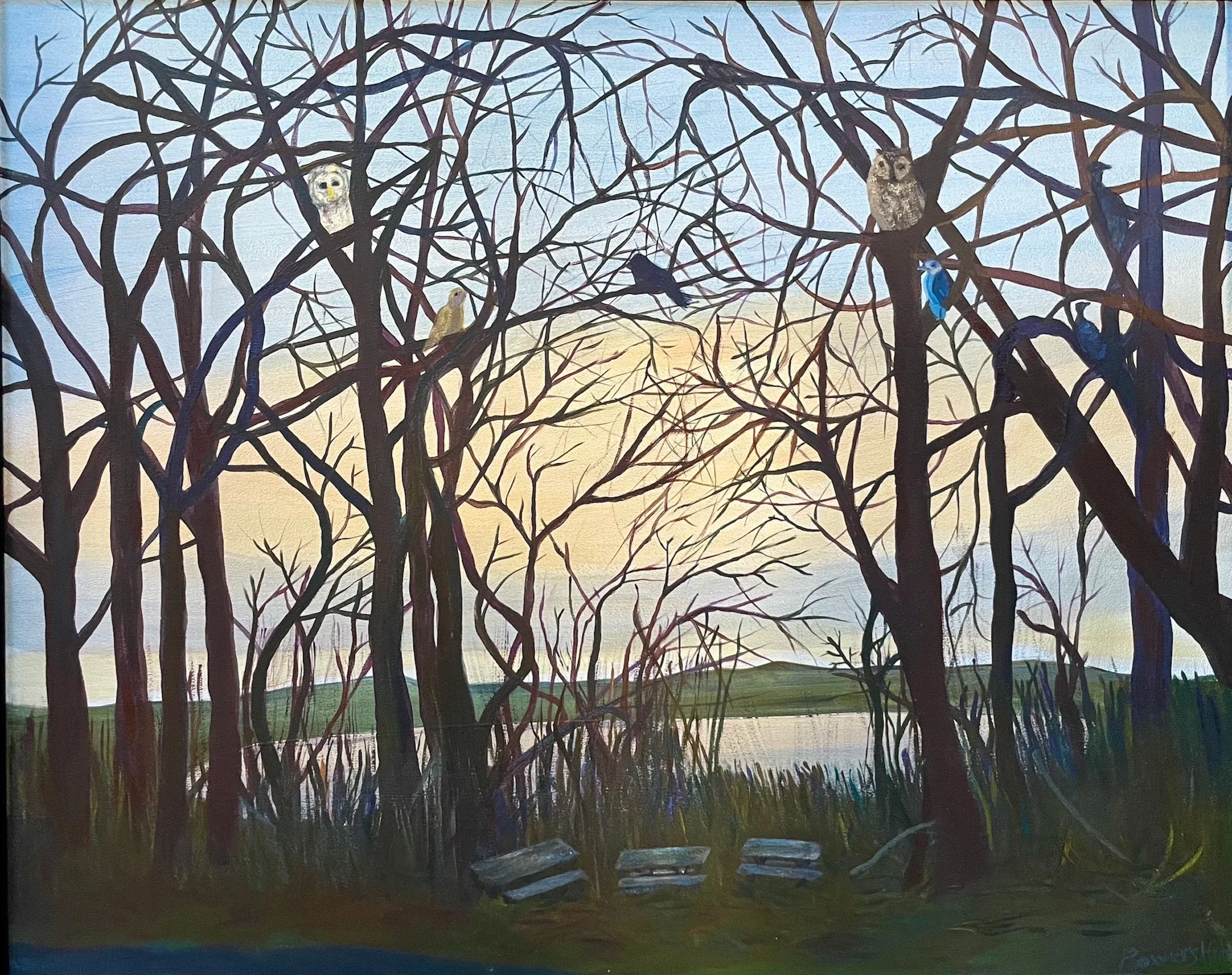 Mary Powers-Holt: Night Picnic