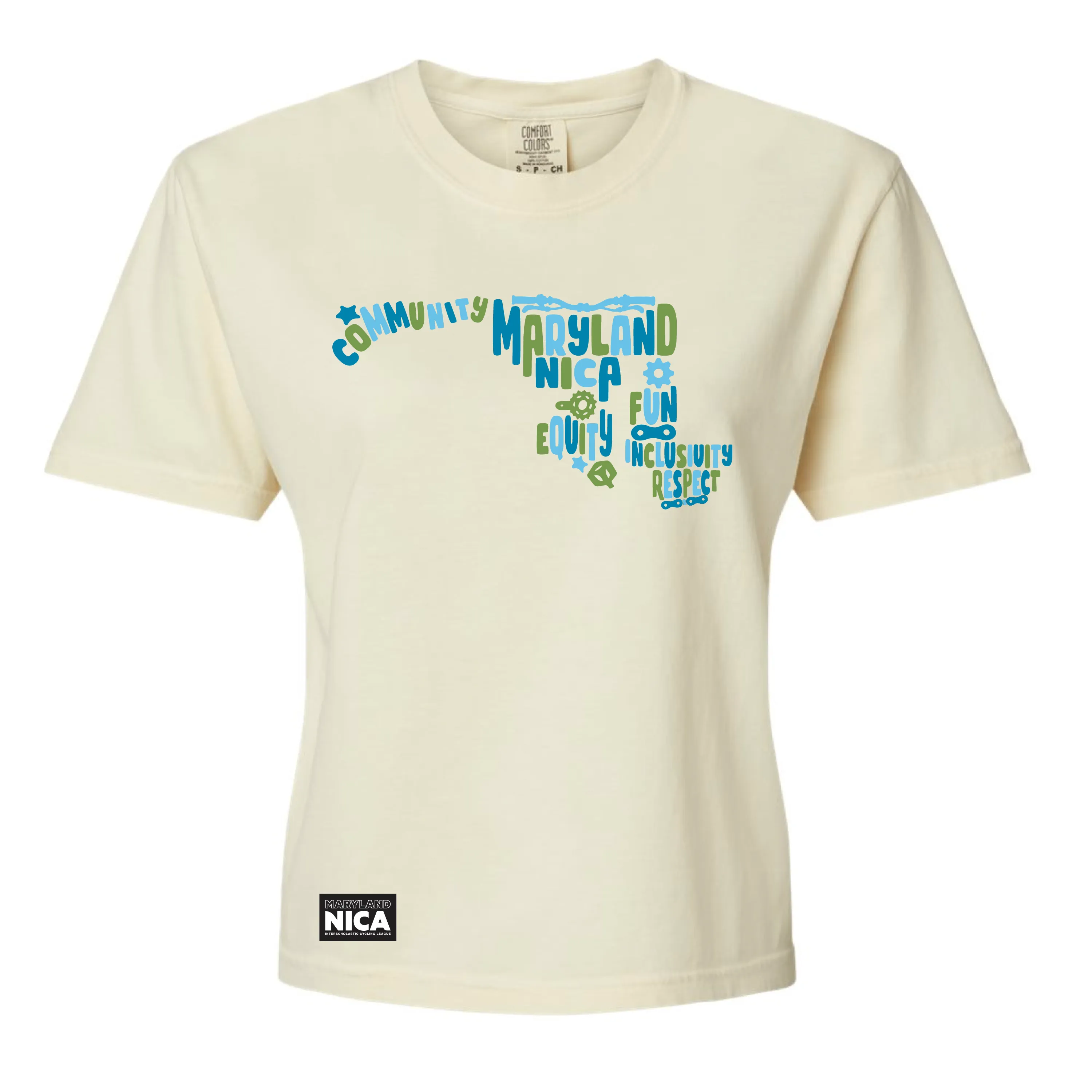 Maryland NICA Values Women's Boxy Tee