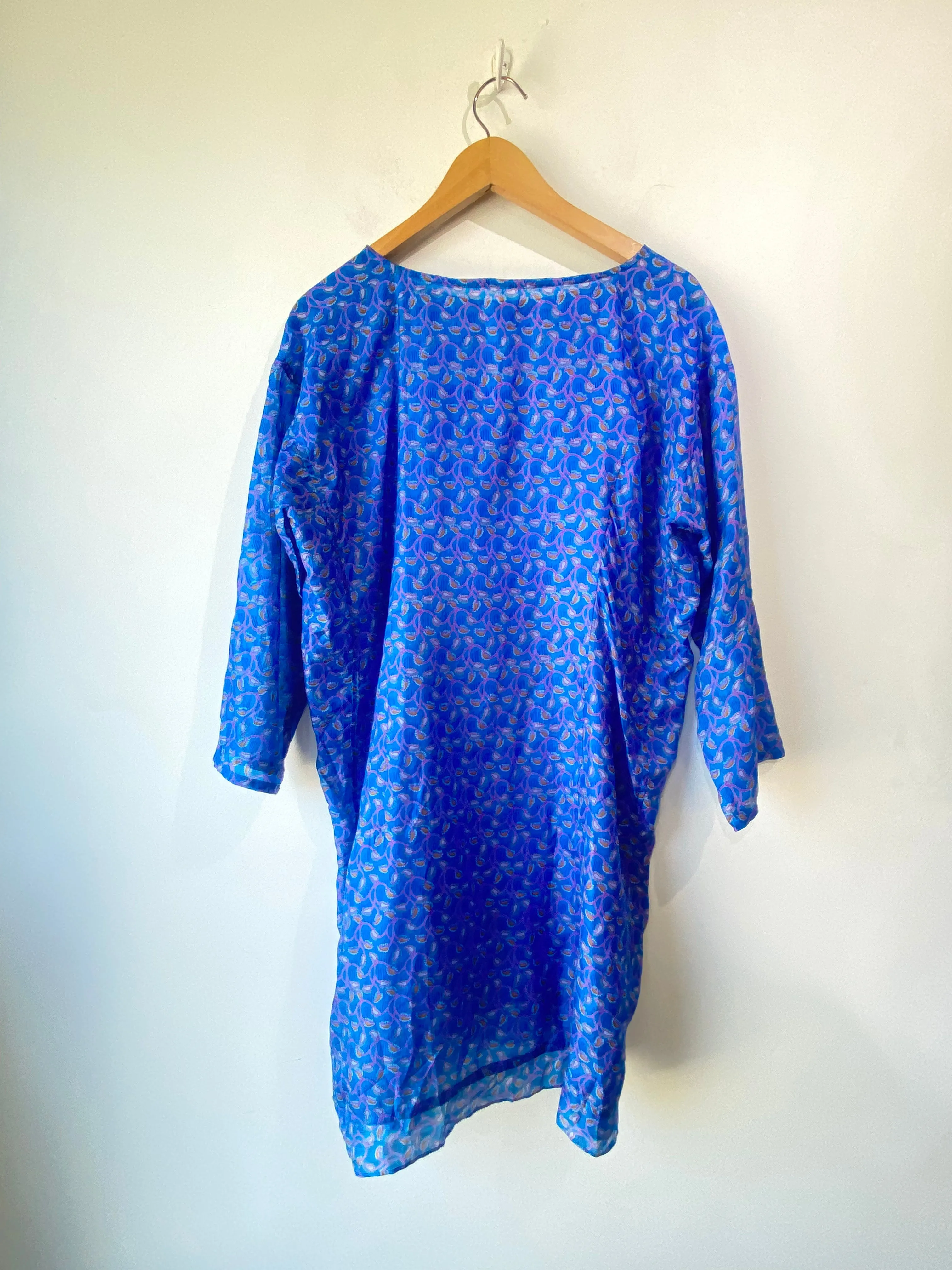 Matta Royal Blue Silk Dress