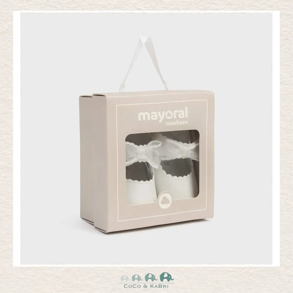 Mayoral: Baby Girl Newborn Mary Janes (A1-113)