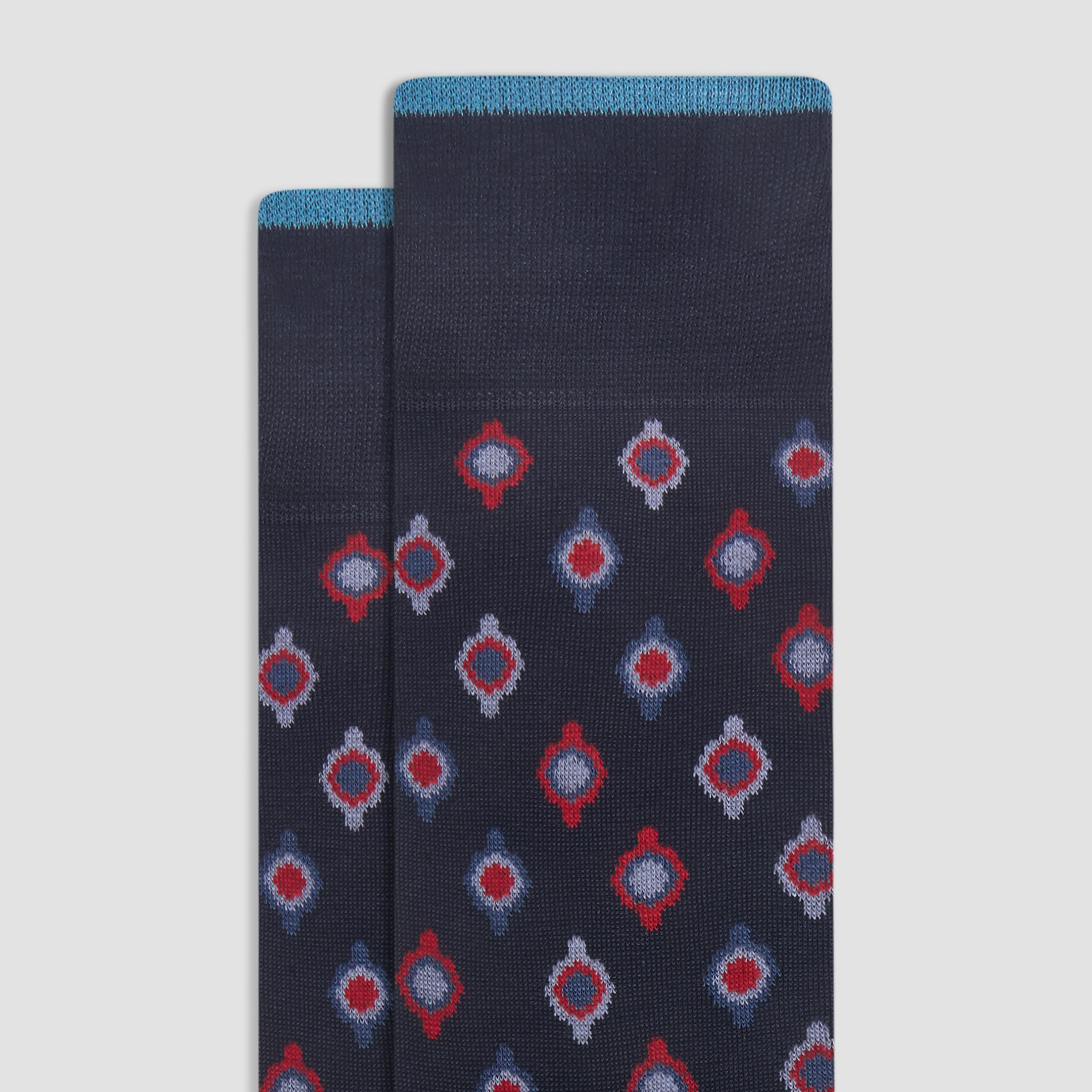 Medallion Mid-Calf Socks