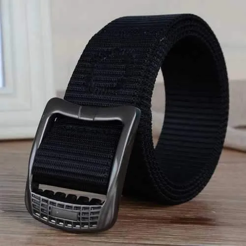 Men Sports Nylon Canvas Camouflage Quick-drying Belt