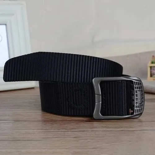 Men Sports Nylon Canvas Camouflage Quick-drying Belt