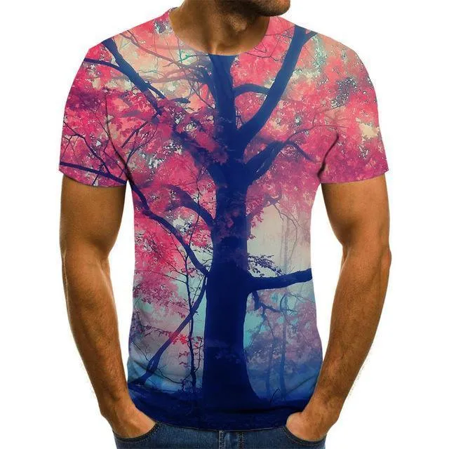 Men's 3D Graphics T-Shirt