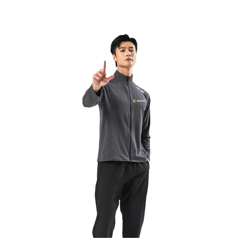 Men's and Women's Stand-up Collar Athletic Sweatshirts