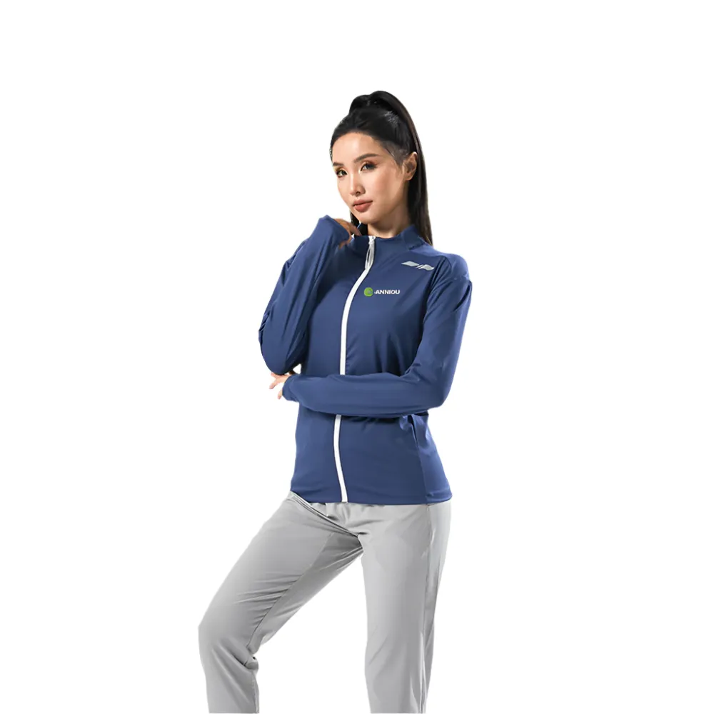 Men's and Women's Stand-up Collar Athletic Sweatshirts