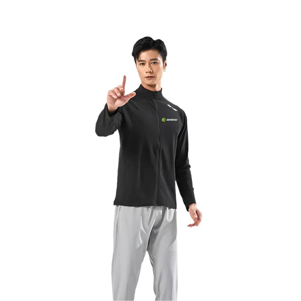 Men's and Women's Stand-up Collar Athletic Sweatshirts