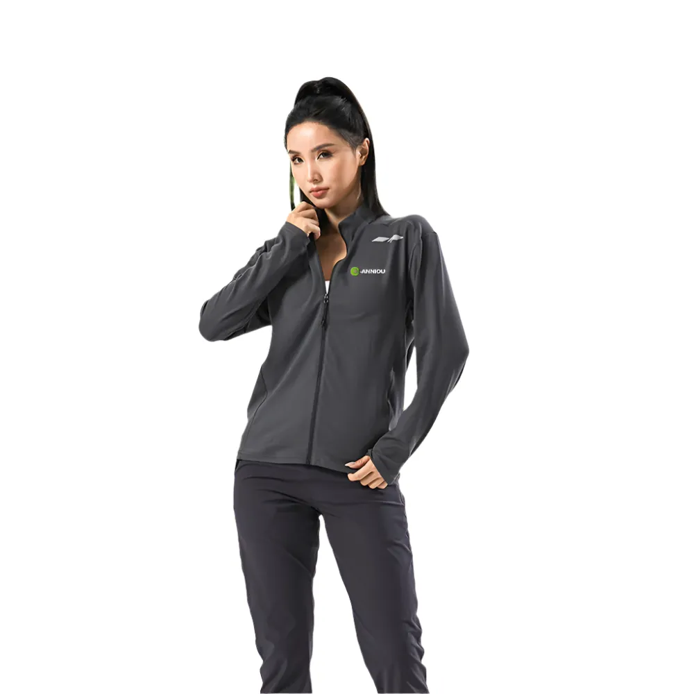 Men's and Women's Stand-up Collar Athletic Sweatshirts