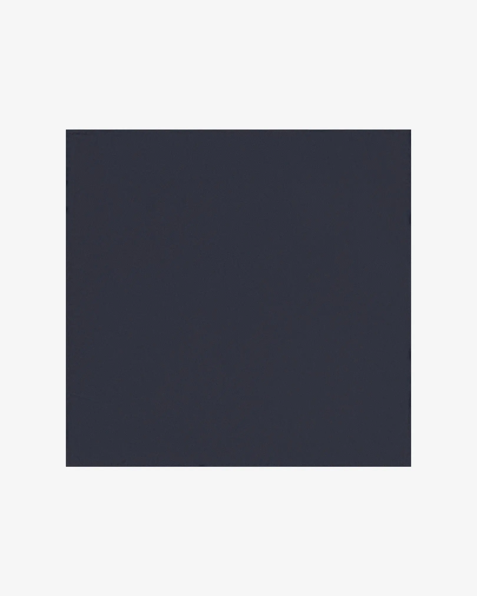 Men's Silk Pocket Square - Navy Blue