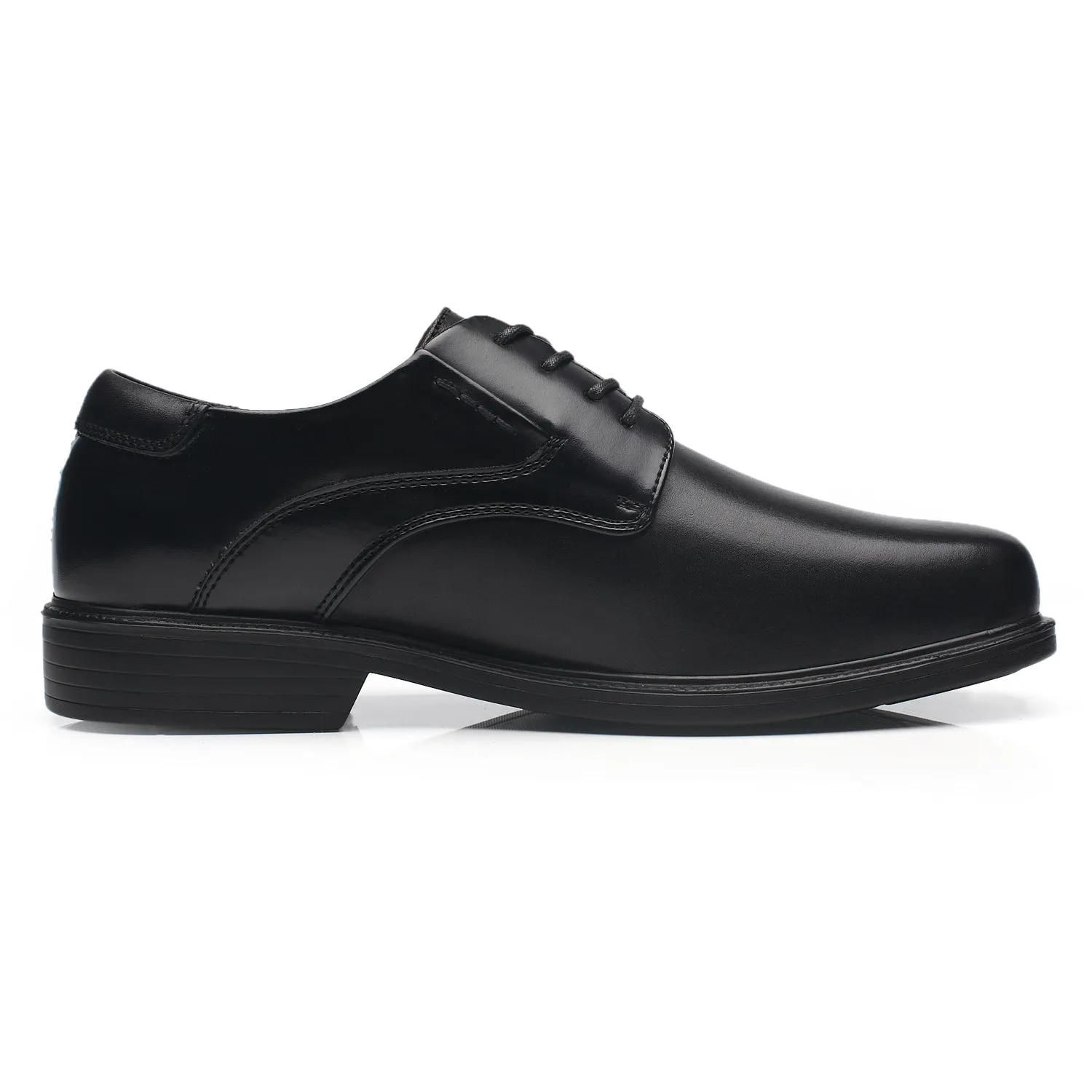 Men's Wide Width Oxford Shoes Wide-2-Black