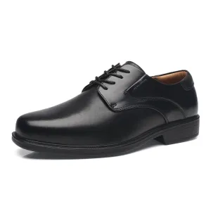 Men's Wide Width Oxford Shoes Wide-2-Black